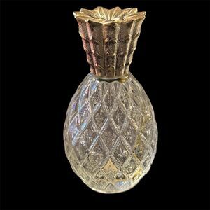 Vintage Avon Pineapple Charisma Cologne Bottle 3”